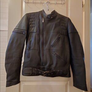 Vintage HARLEY-DAVIDSON Leather Cruiser Motorcycle Jacket